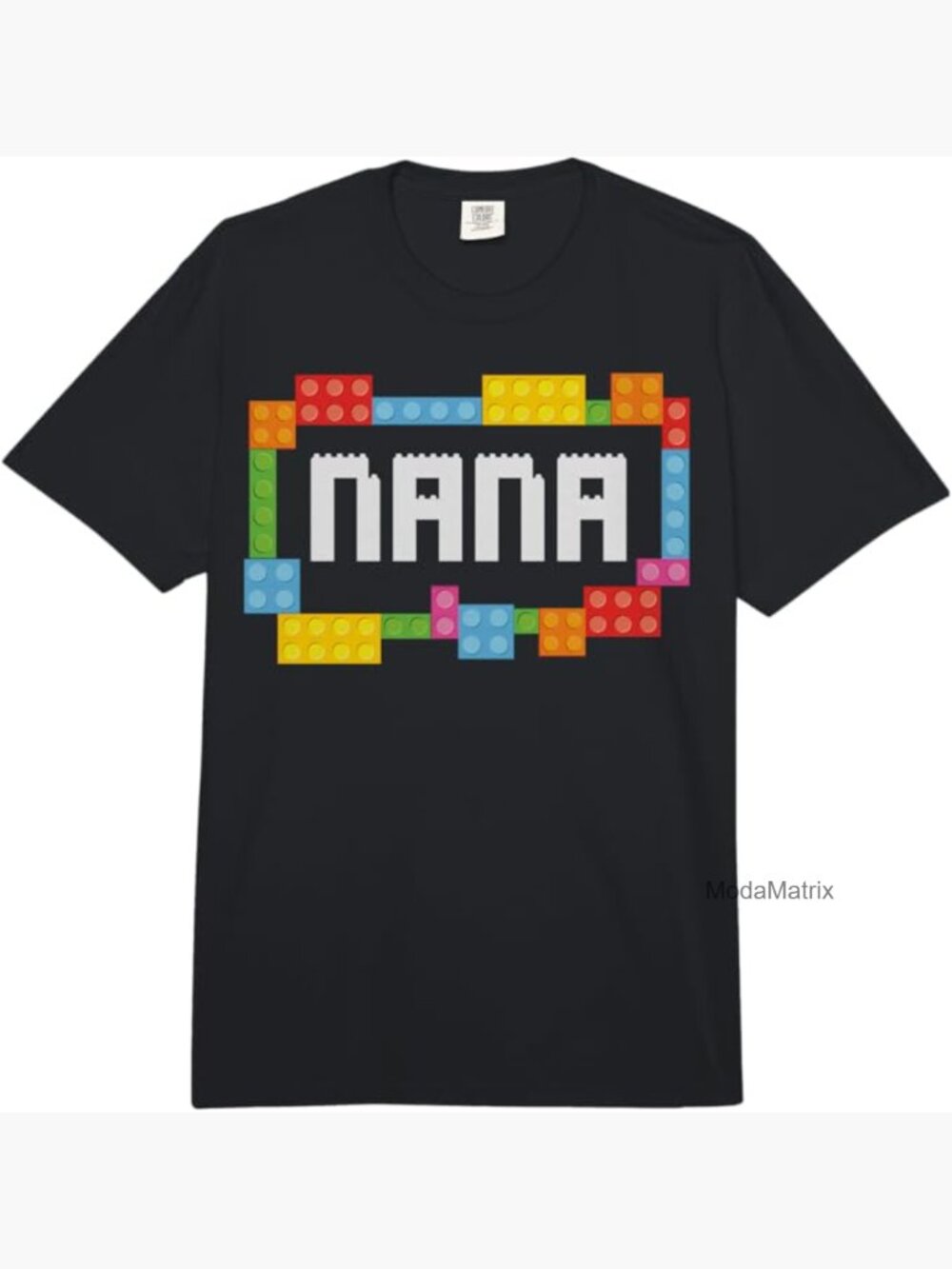 Master Builder Nana Bricks Blocks Building Family Set T-Shirt